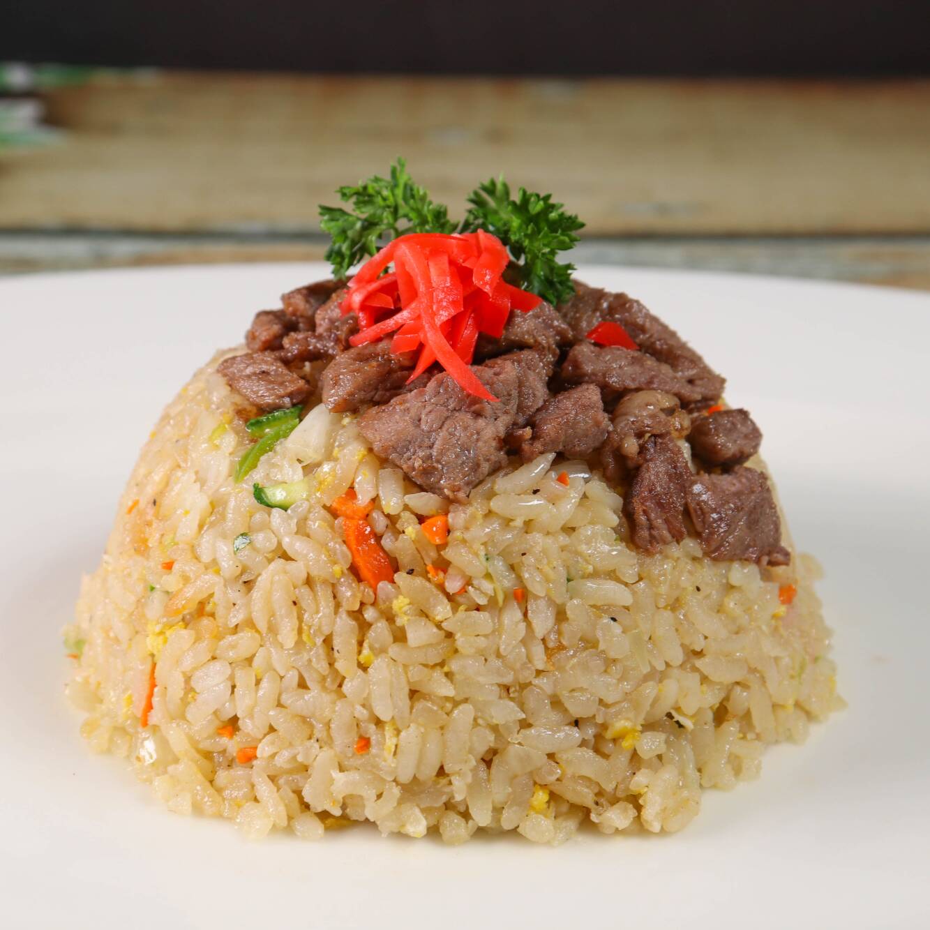 YAKIMESHI con RIB EYE