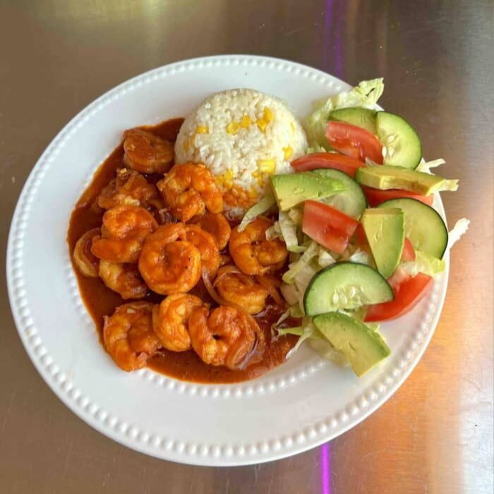 Camarones a la Diabla