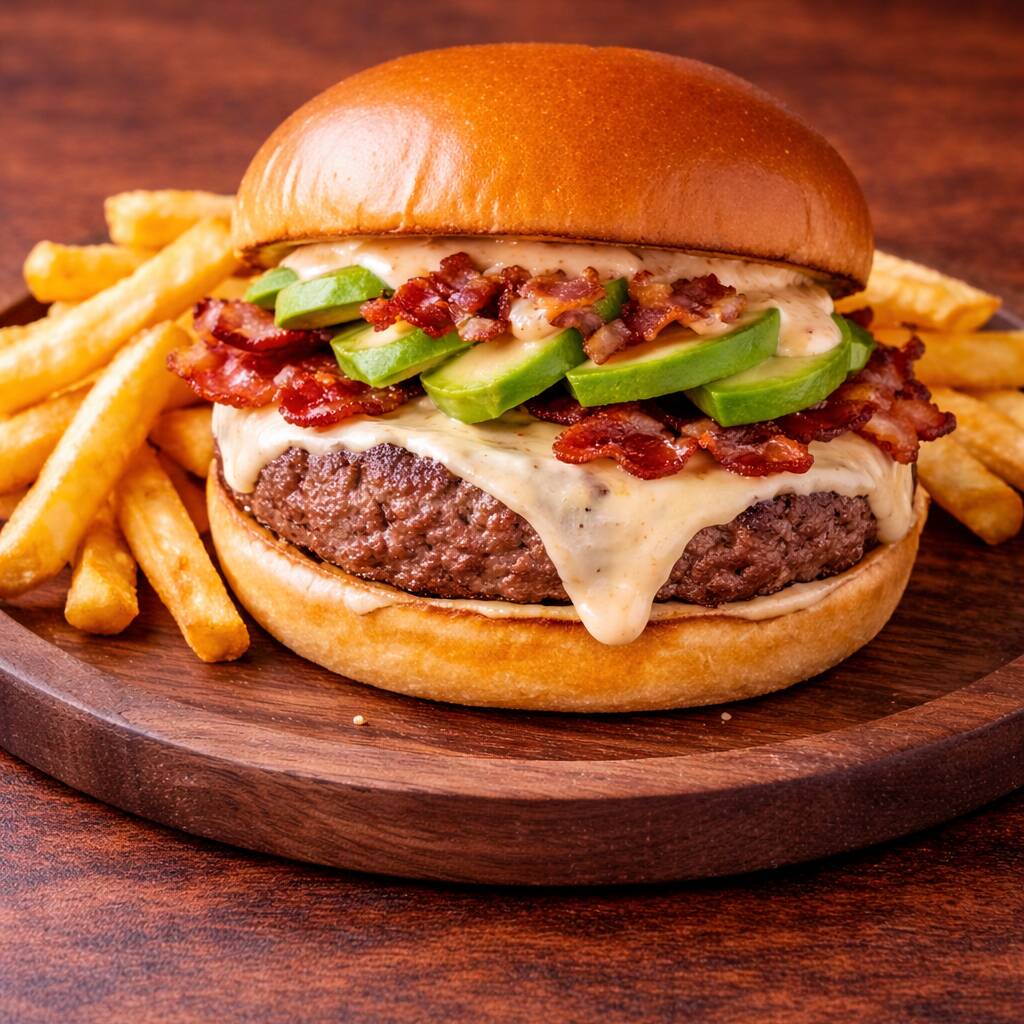 Chipotle Bacon Burger