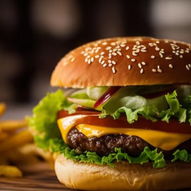 Hamburguesa con Queso