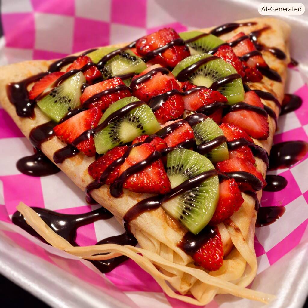 Creppa de KIWI Y FRESA