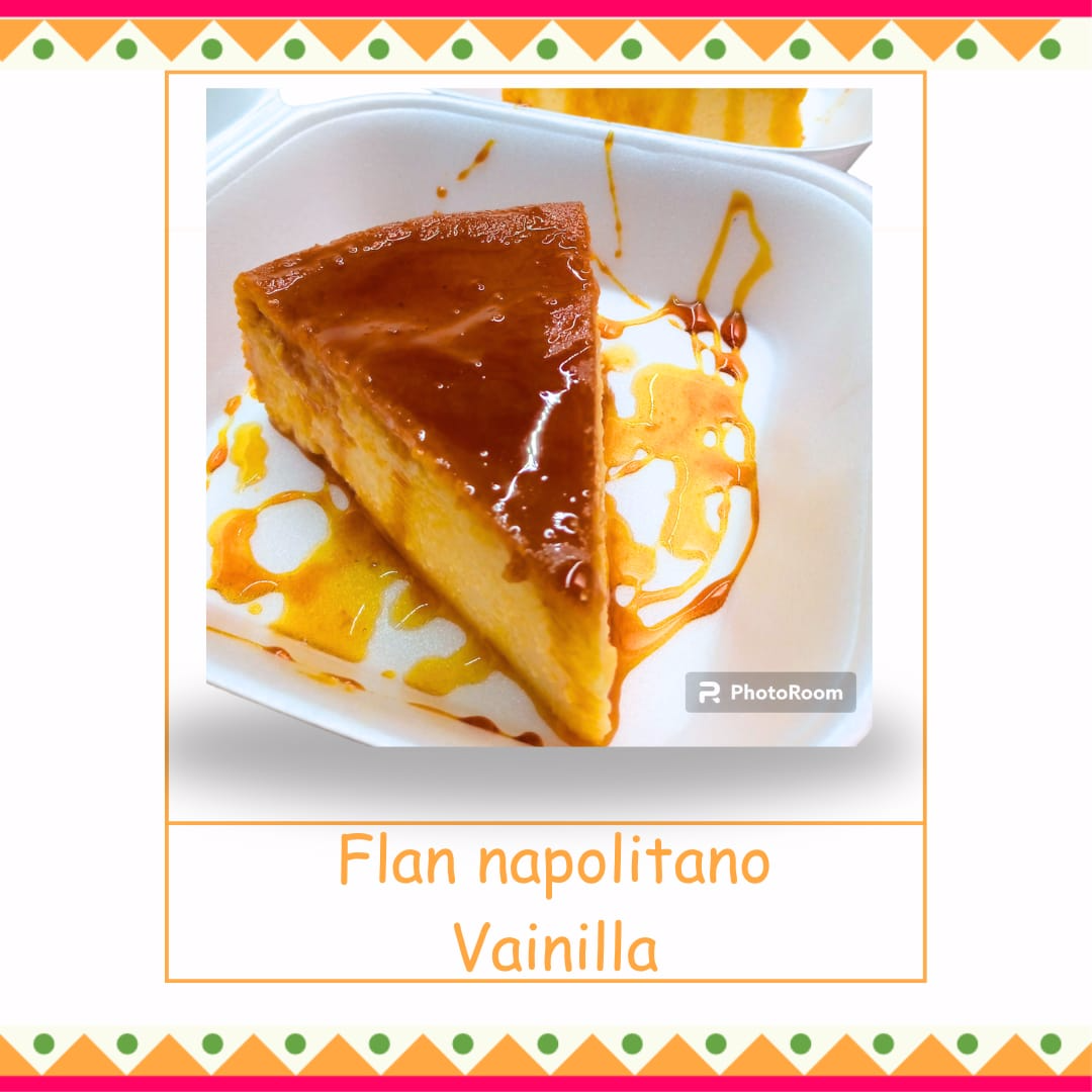 Flan Napolitano Sabor Vainilla
