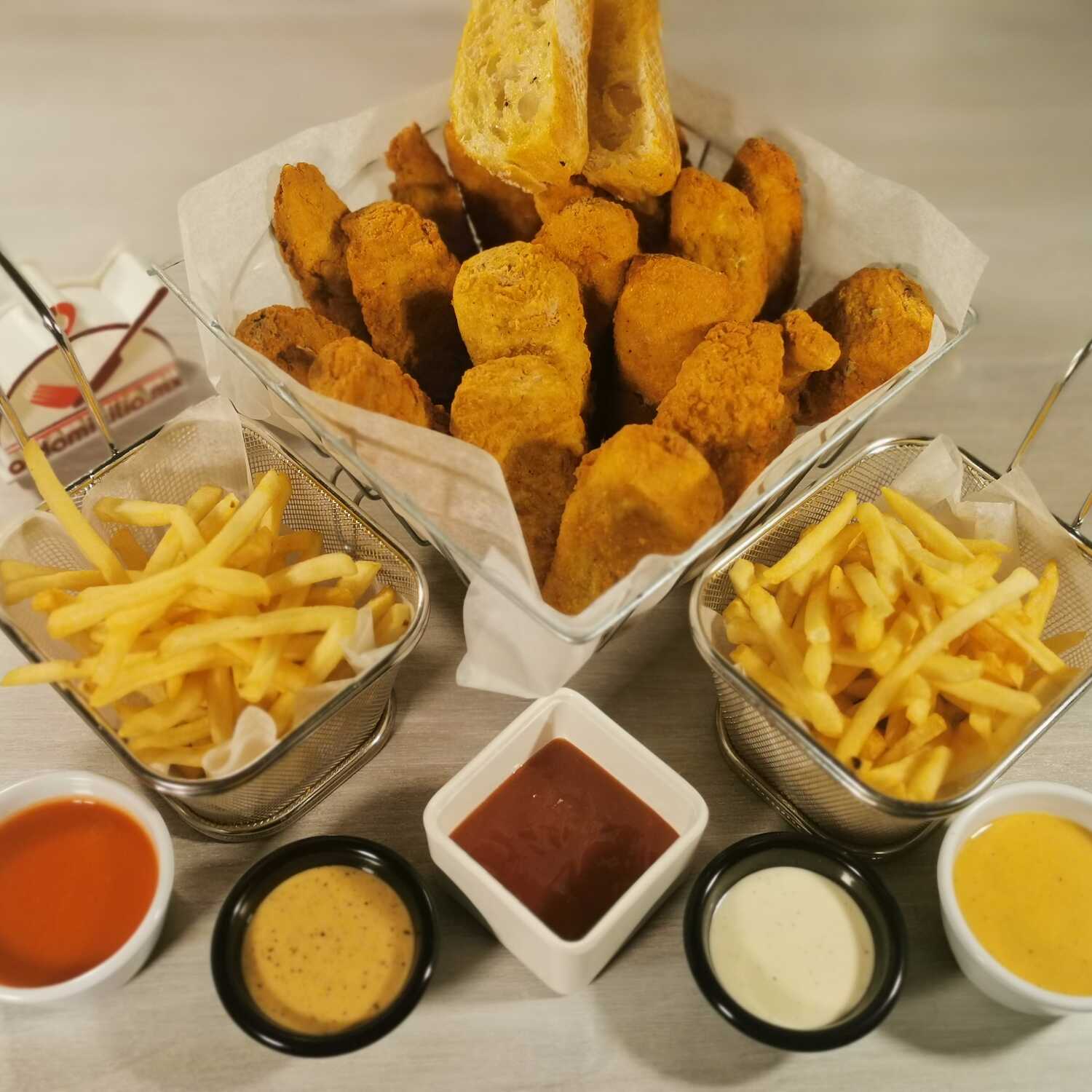 20 tenders originales con papas