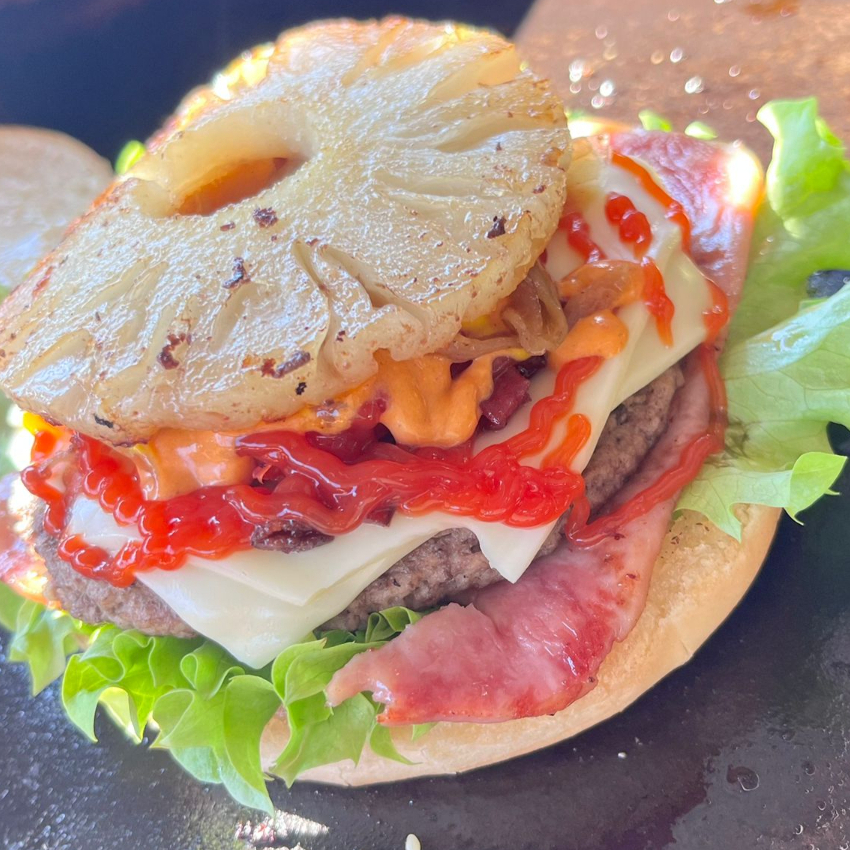 Hamburguesa Hawaiana