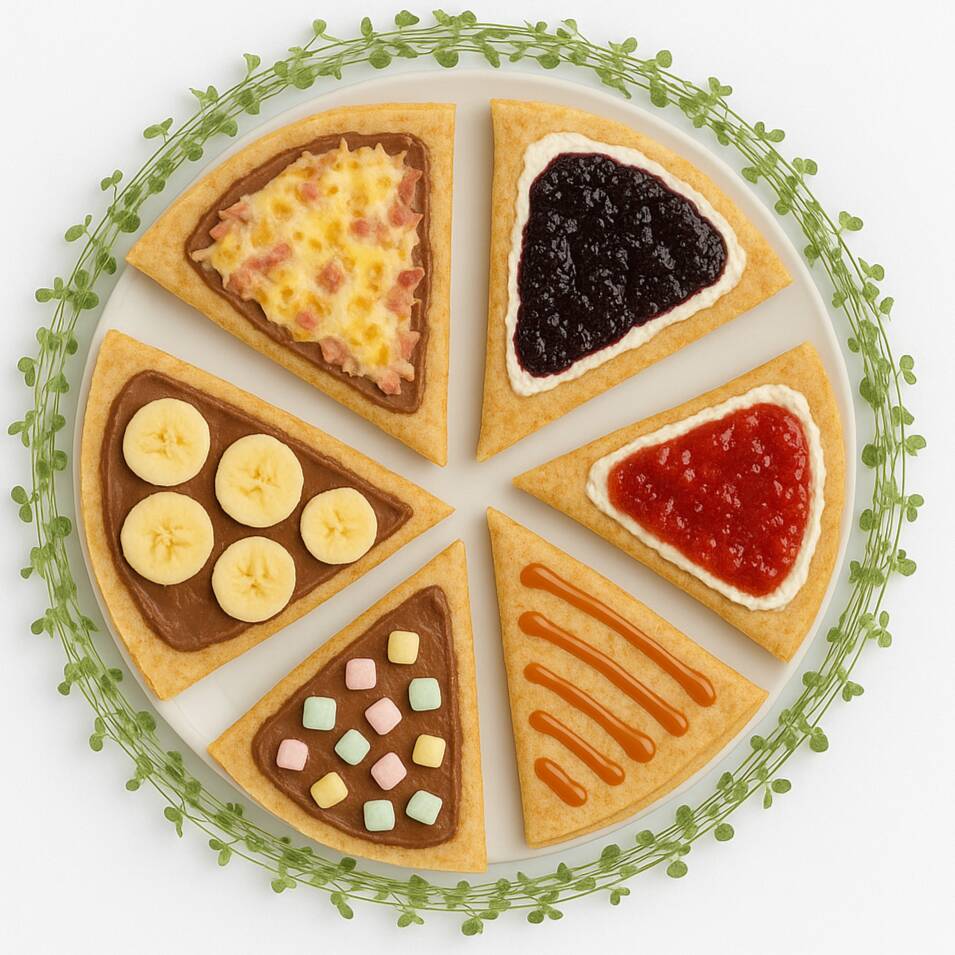 Combo seis crepas combinadas