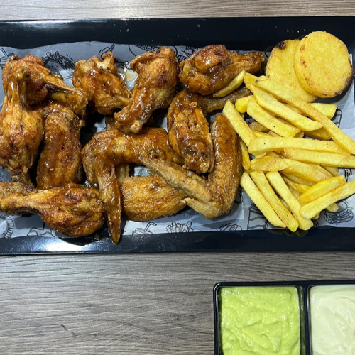 Alitas BBQ X12