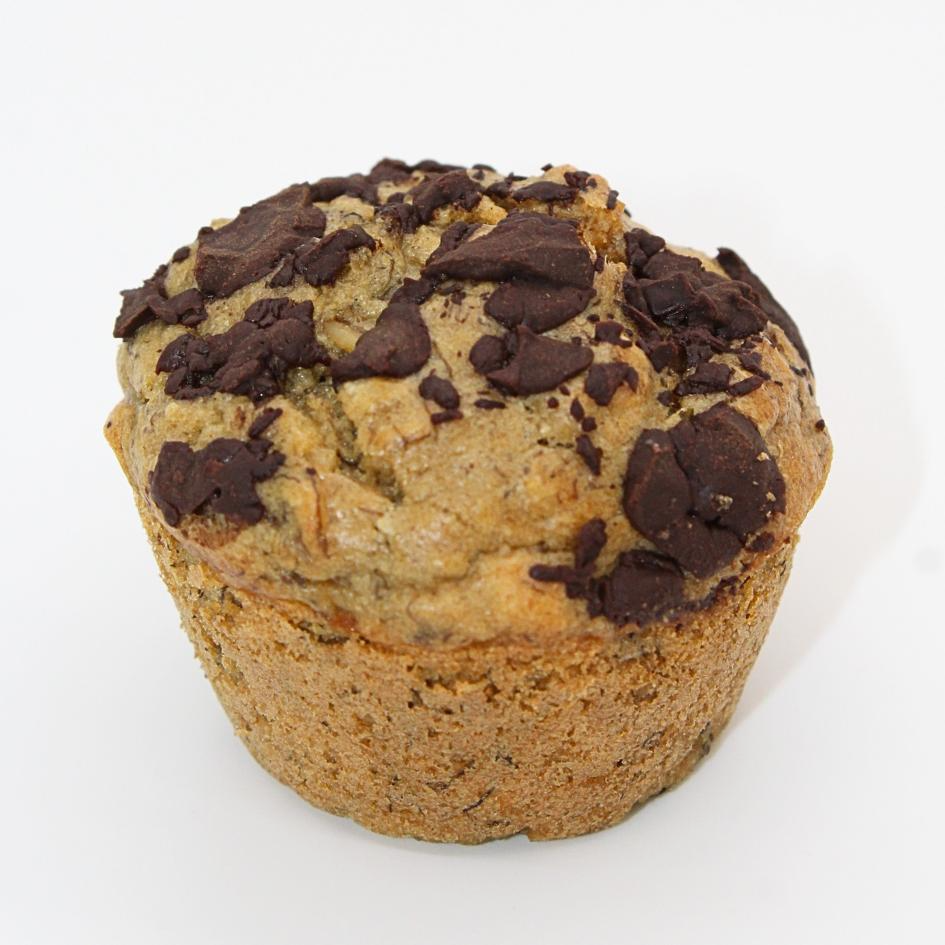 Muffin de Plátano con Chocolate Chips