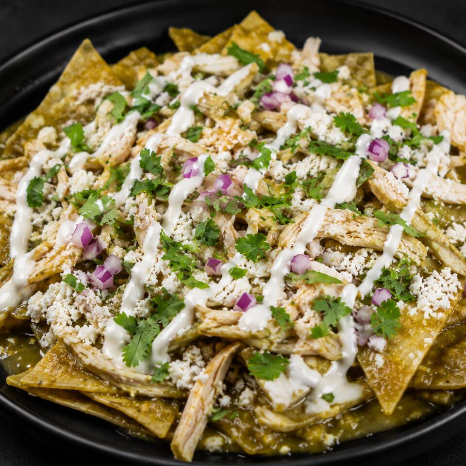 Chilaquiles Con Pollo
