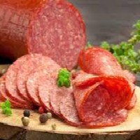 Porção de Salame. Imagem meramente ilustrativa!