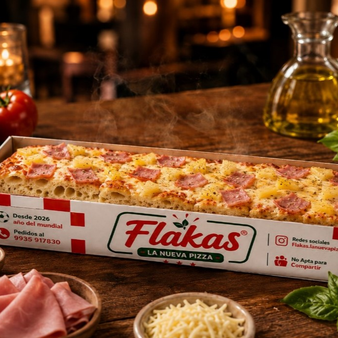 Pizza Hawaiana Pan Focaccia