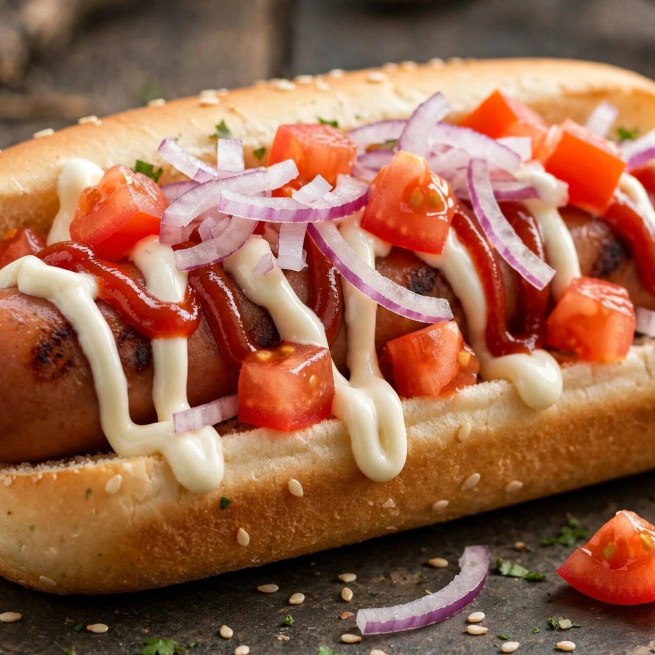 Hot dog sensillo