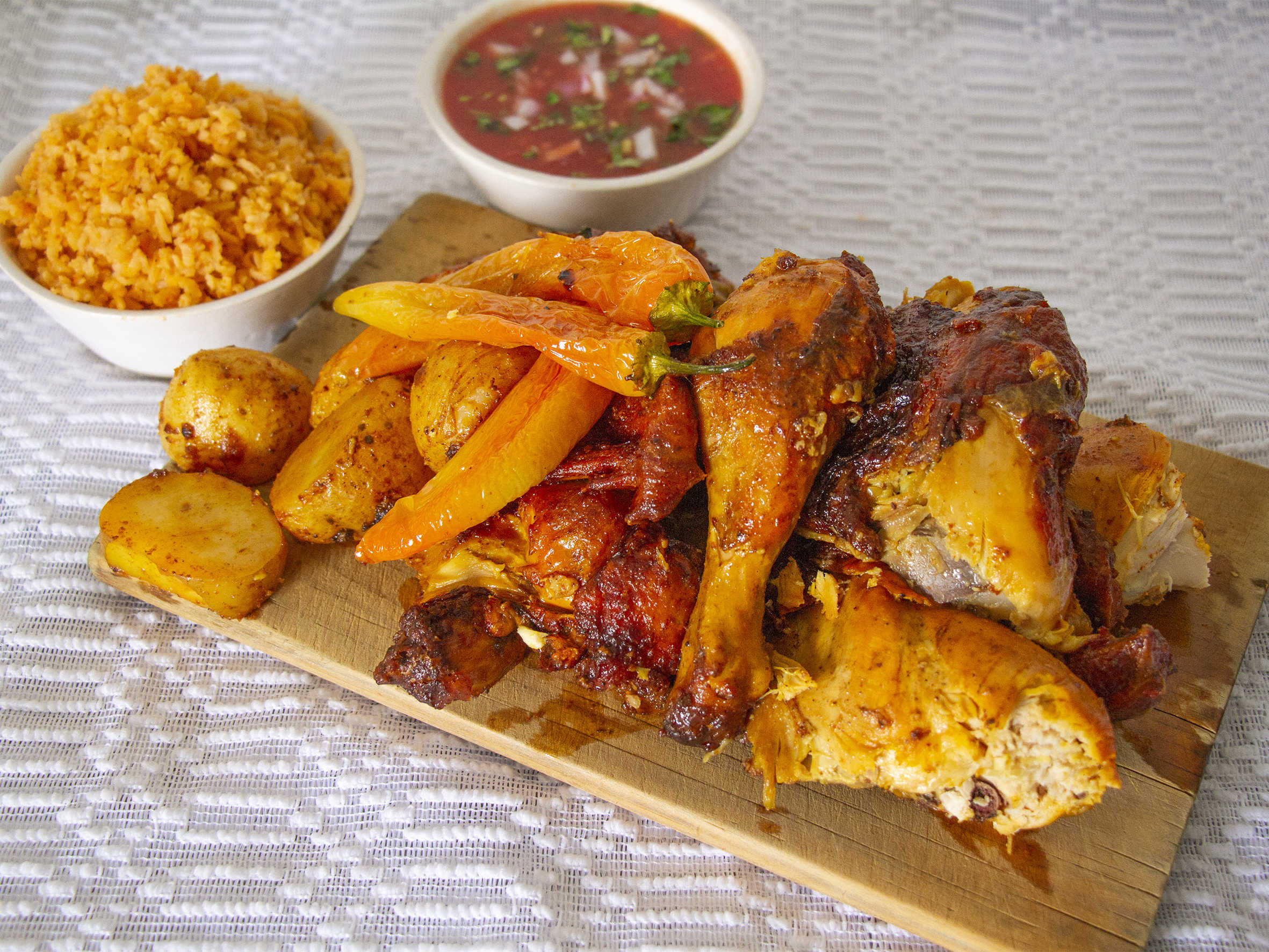 3/4 de pollo (6 pzas)
