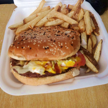 Combo 2 Hamburguesas con Papas