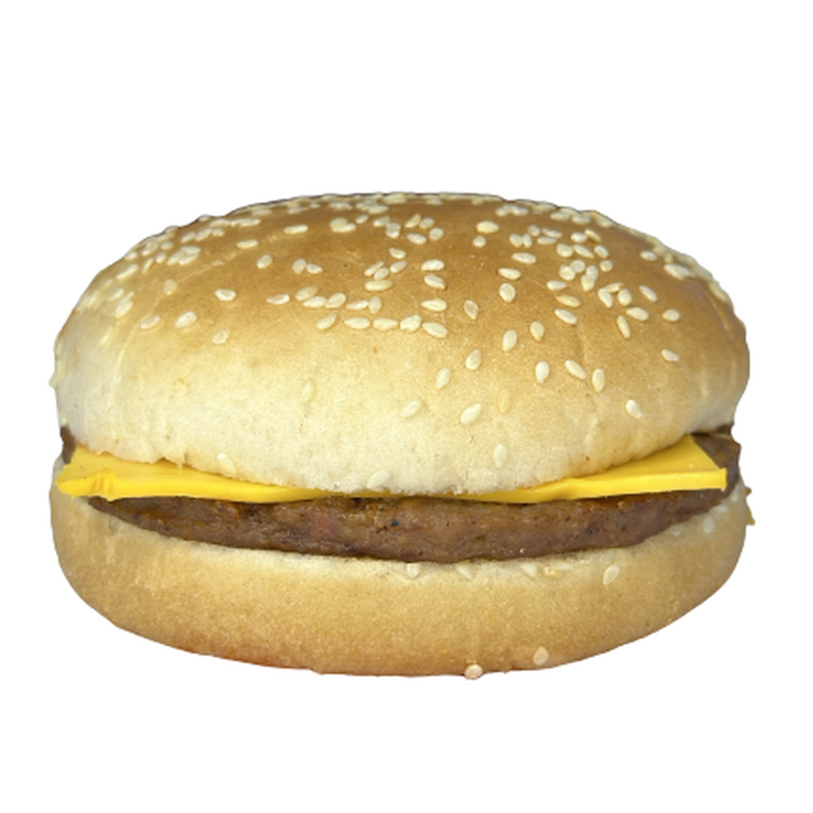 Pão, queijo, carne de picanha 120gr, ketchup e maionese