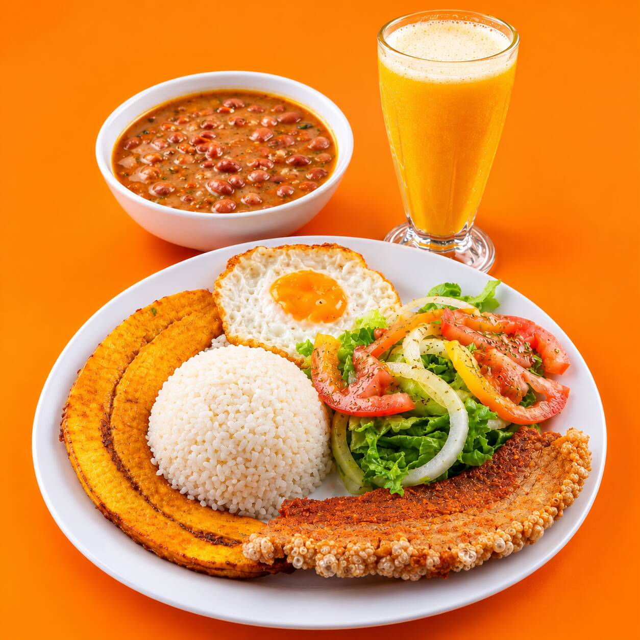 Frijoles con Chicharron