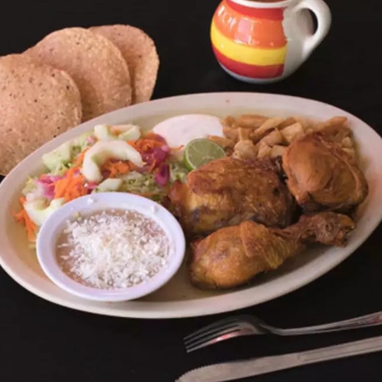 Tostada de Pollo en Pieza