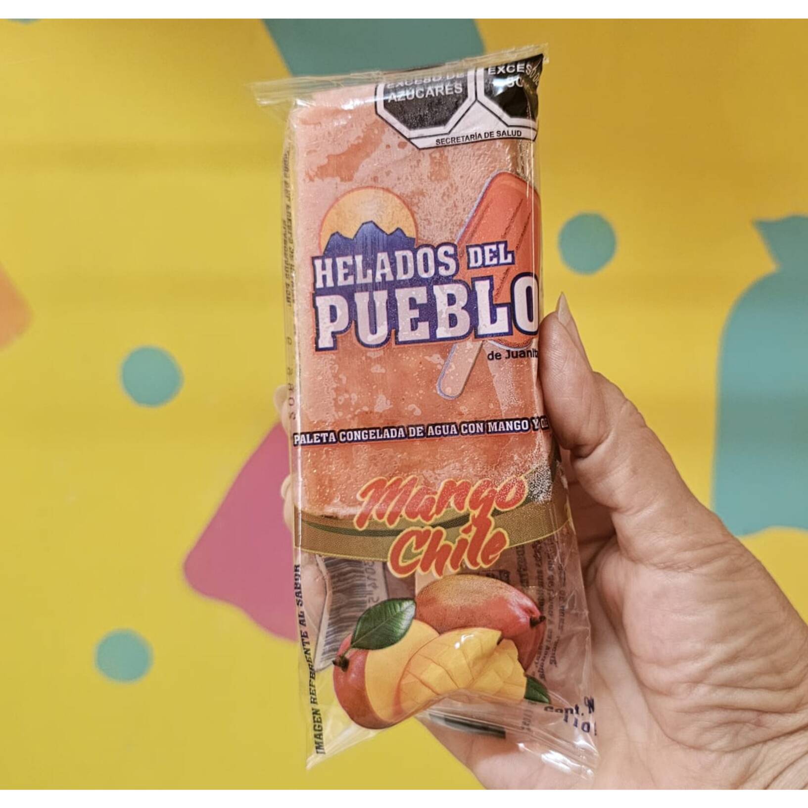 Paleta de Mango con Chile