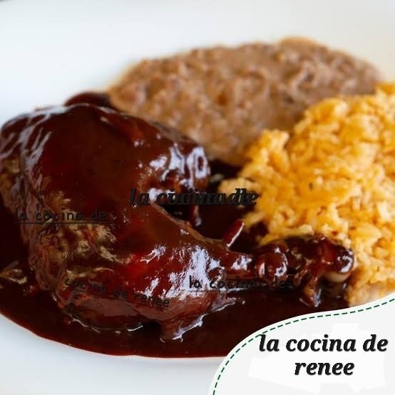 Mole con Pollo Copiar
