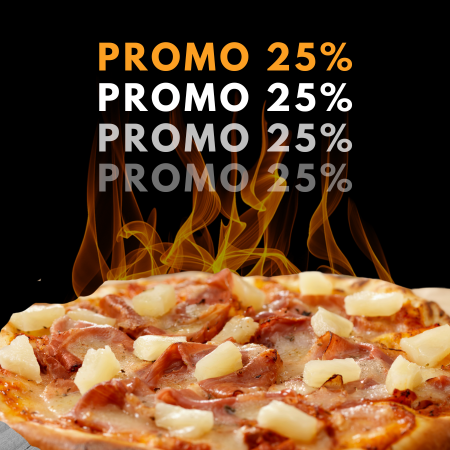 Pizzas Familiar Hawaiana