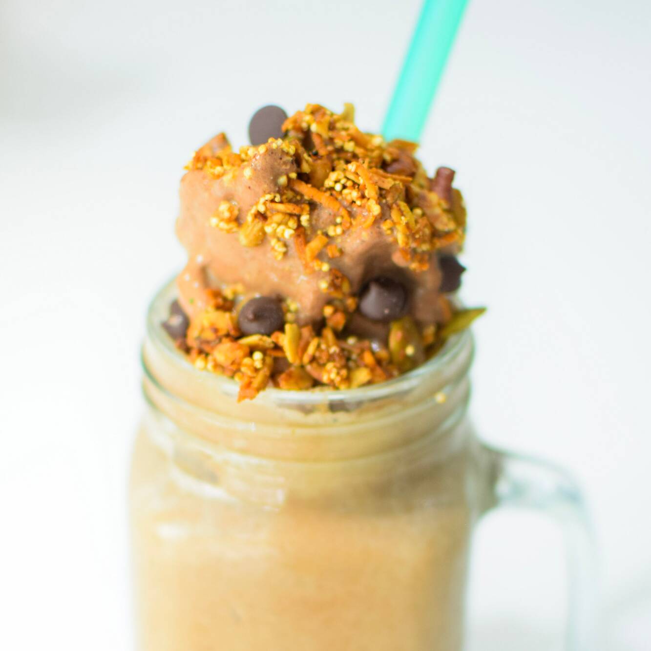 Dad's Strong Mocha Smoothie