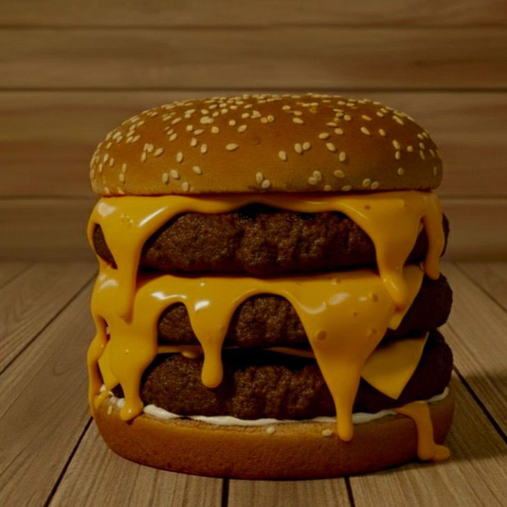 Pão carne 3 ,cheddar , bancon , barbecue , maionese alho , cebola cripy