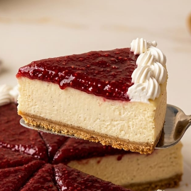 Cheesecake con Frambuesa