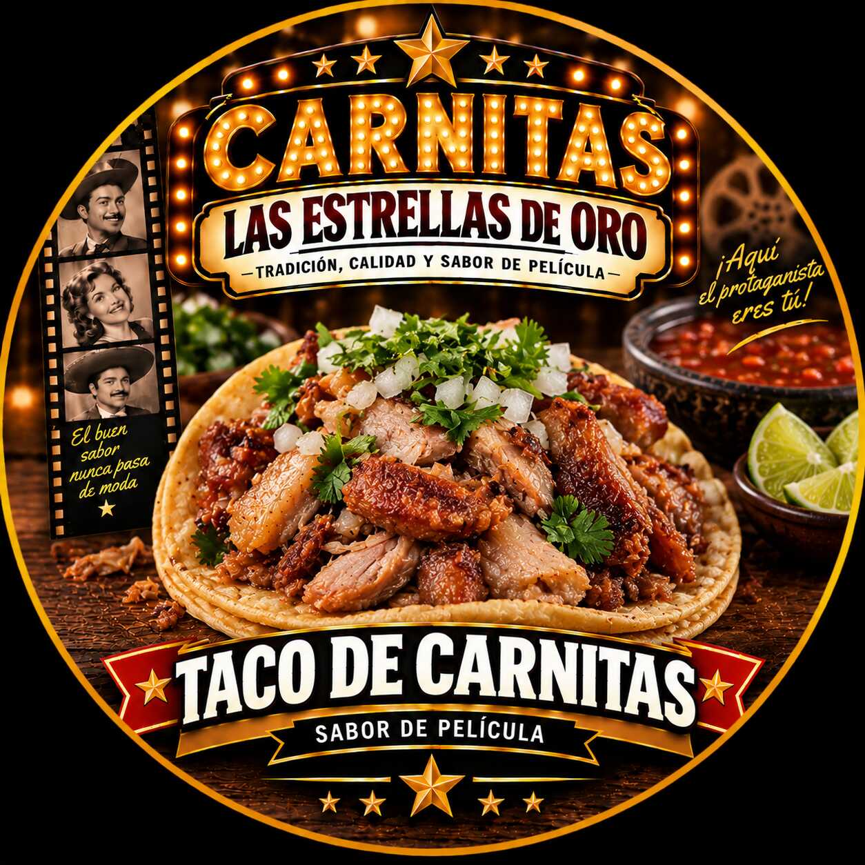 TACO DE CARNITAS
