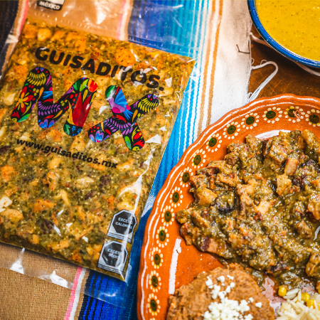 Chicharron en salsa Verde