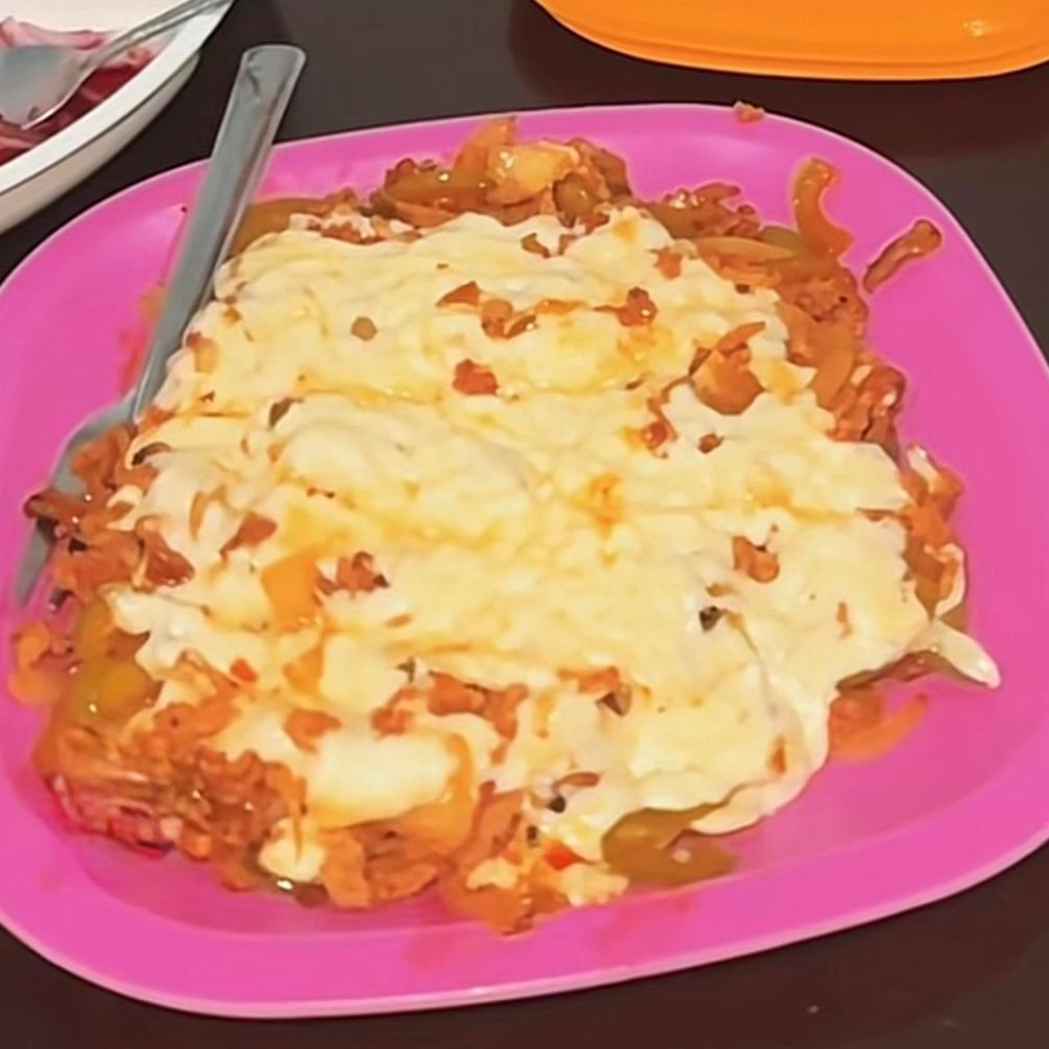 Alambre con Pastor y Queso
