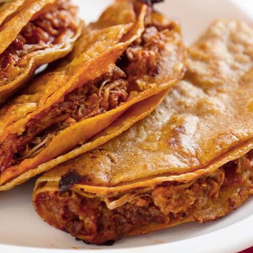 Taco de Barbacoa Dorado
