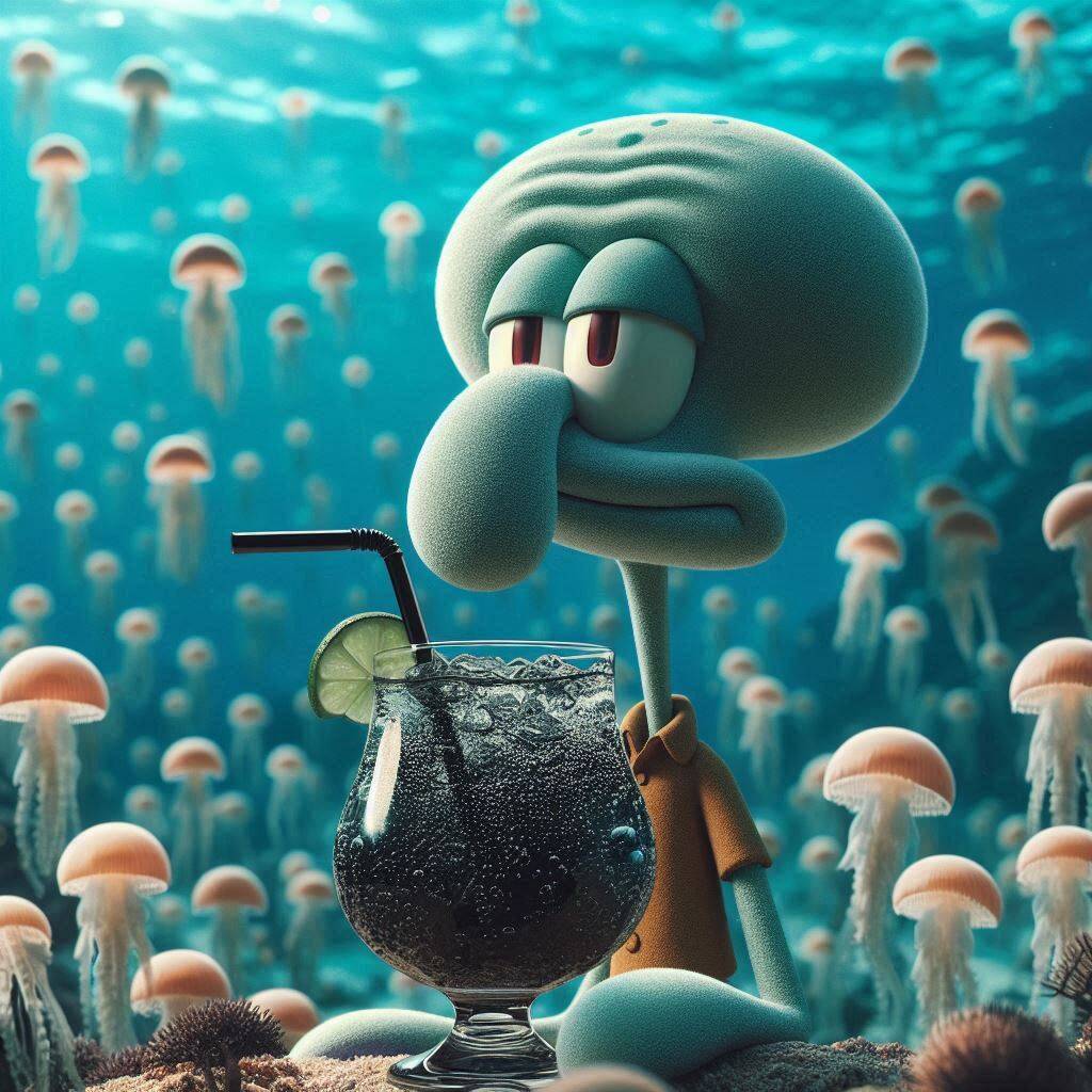 Soda de Calamardo