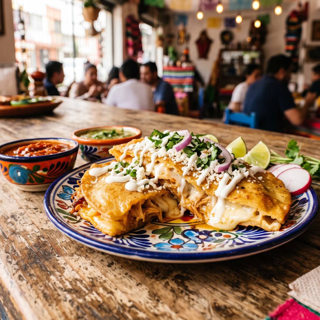 Quesadillas Fritas 3 Pza