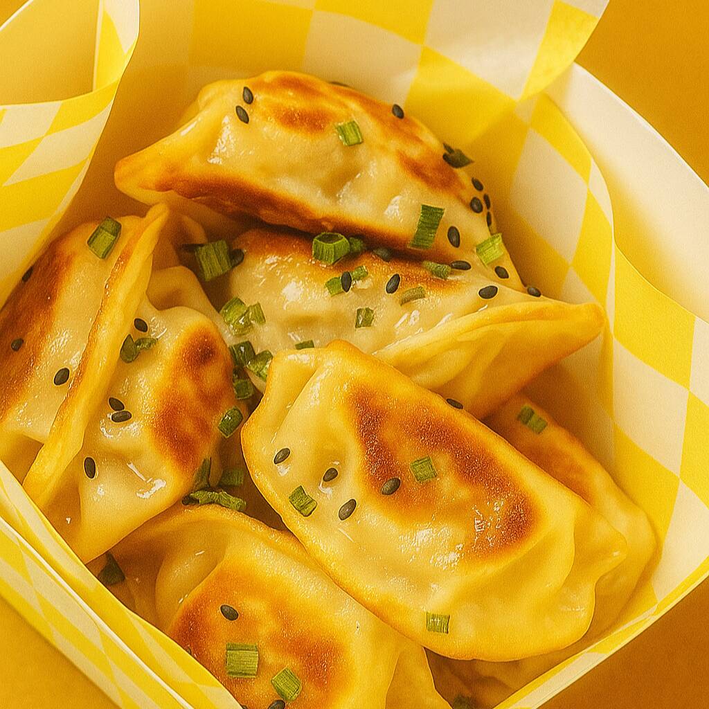 GYOZAS DE CERDO Y VEGETALES