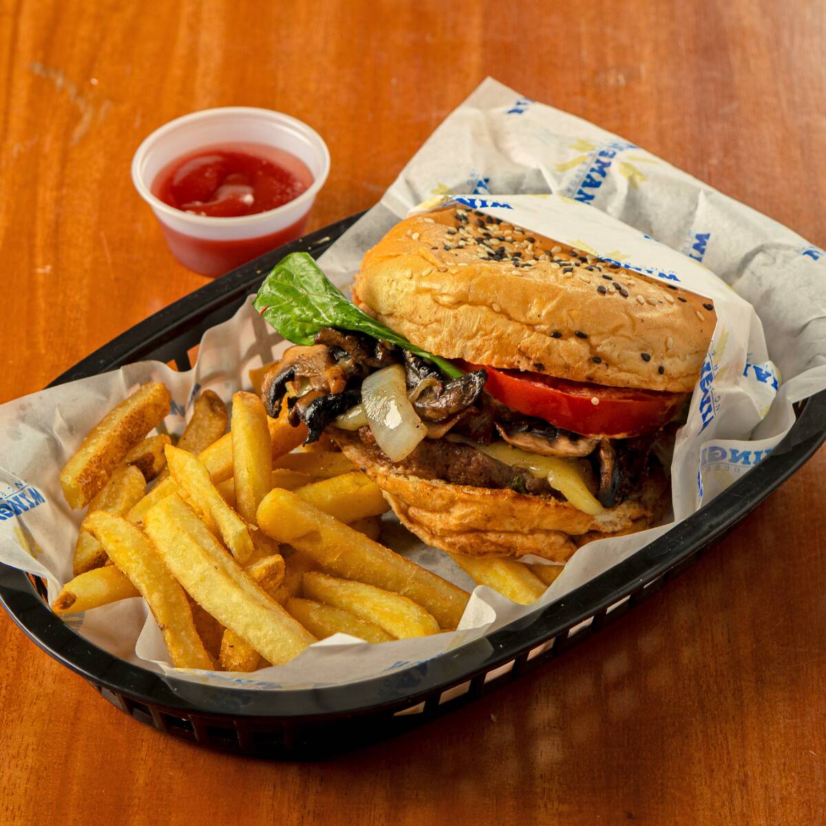 MUSHROOM BURGUER DIDI