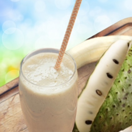 Jugo Guanabana en Leche