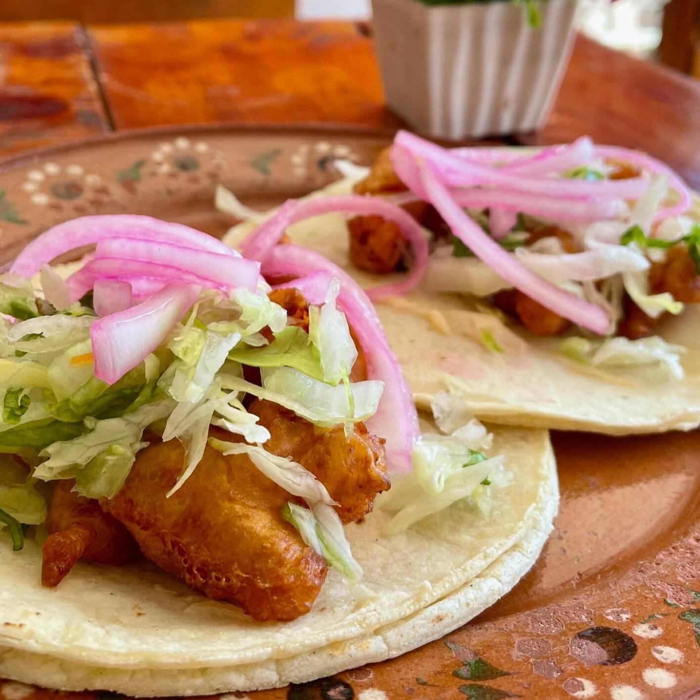 Taco Capeado de Camarón