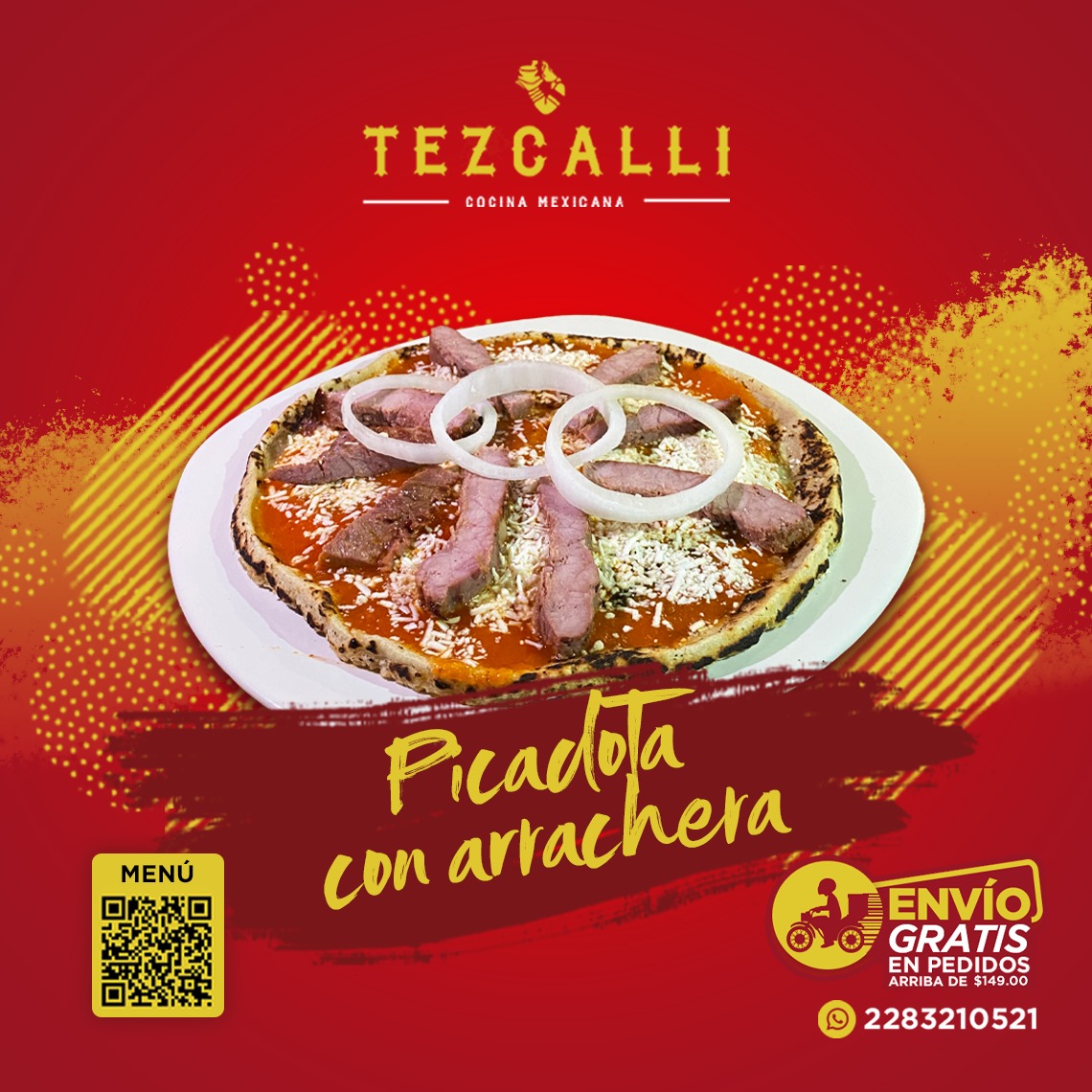 PICADOTA con arrachera