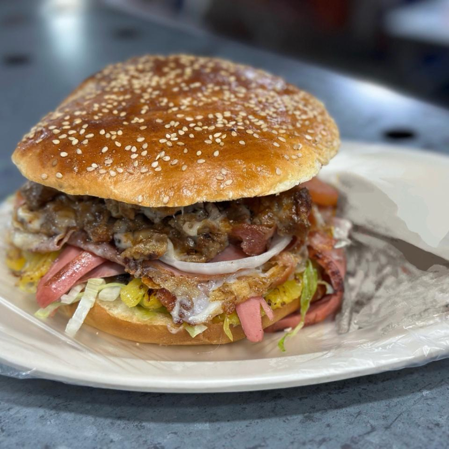 Hamburguesa Atascada Grande