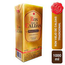 Ron santa fe añejo 4 años Cartón 1000 ml