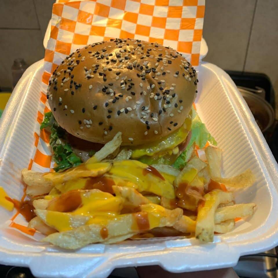 Hamburguesa con Papas