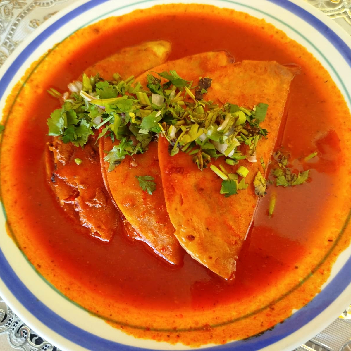 Tacos Ahogados de Birria (3 piezas )