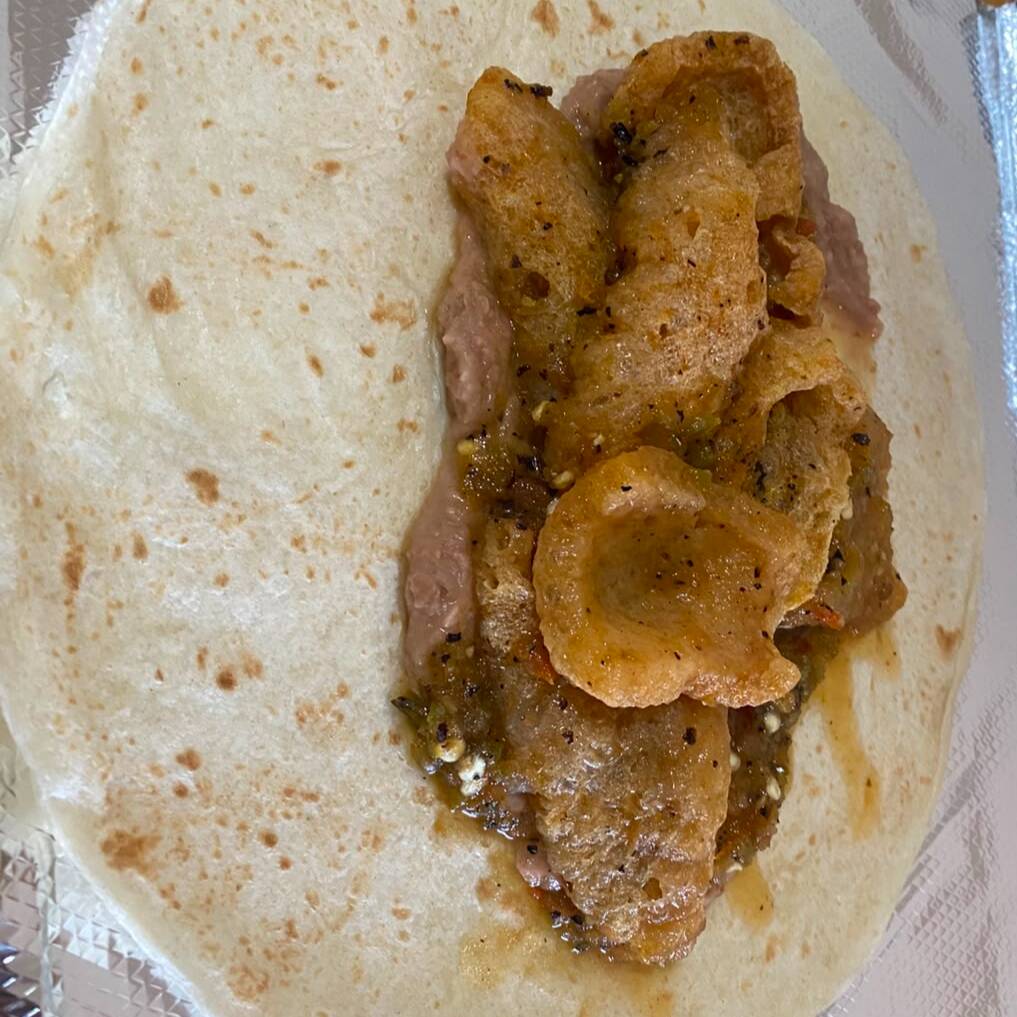 Burrito de Chicharron