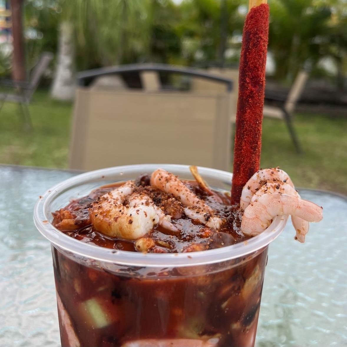 Cacahuatada con Camarones