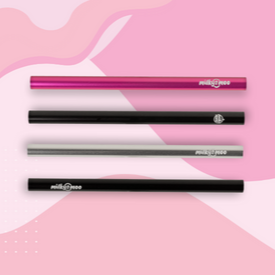 Canudo de Milkshake reutilizável.