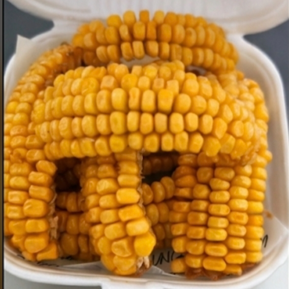 Costilla de elote Salsa mango habanero