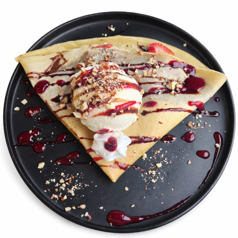 Crepa Fusión de Frutos Rojos
