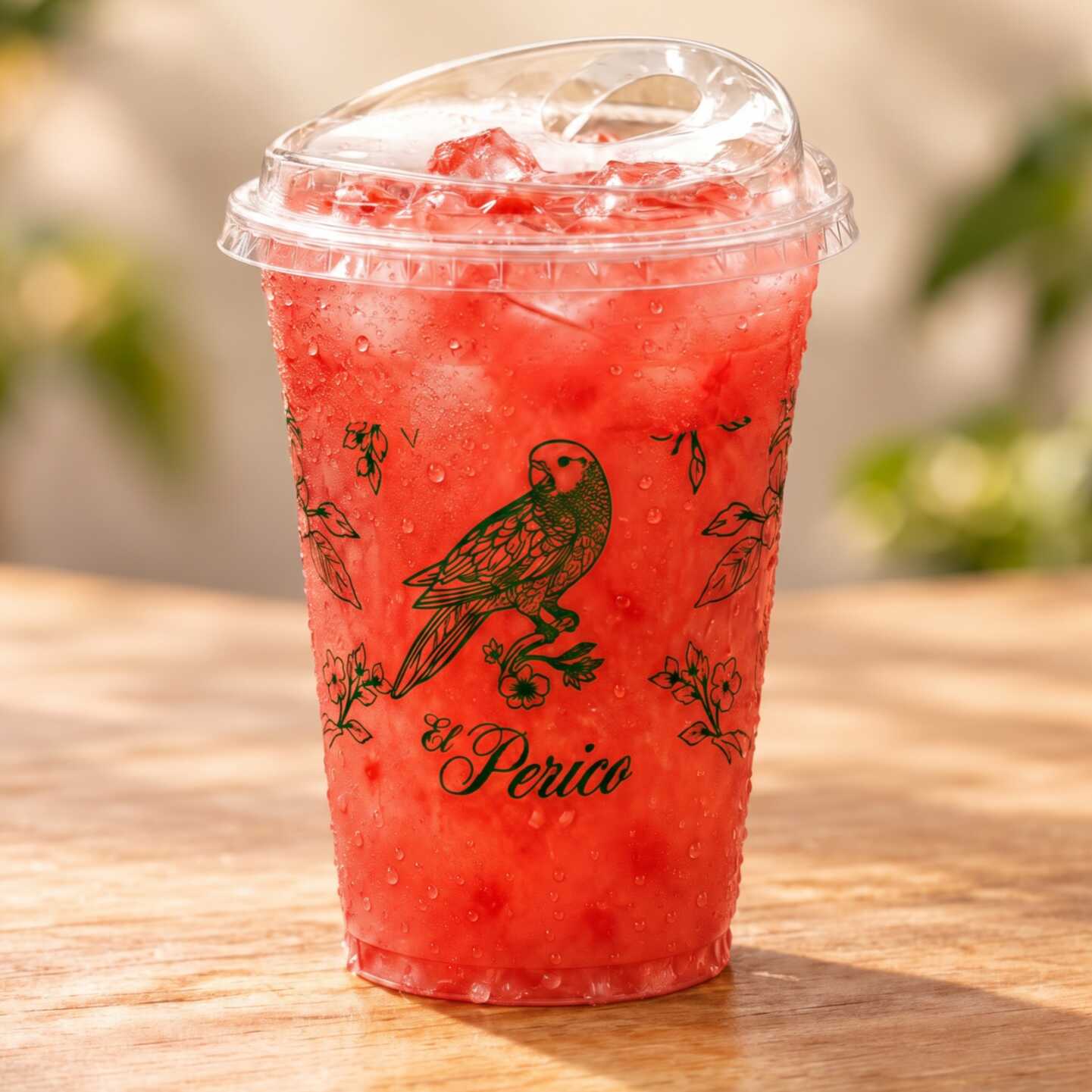 Agua de Fresa 16 oz