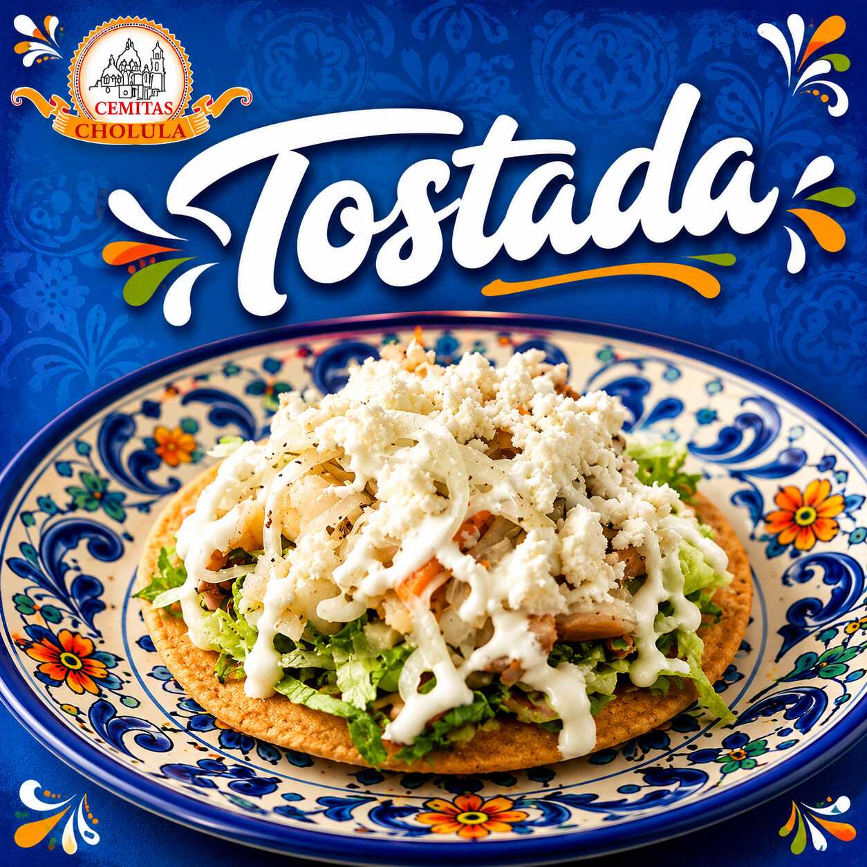 Tostada de tinga