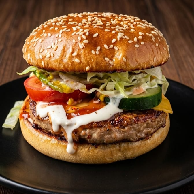 Hamburguesa Arrachera