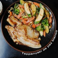 Teppanyaki To Teriyaki Pescado Blanco